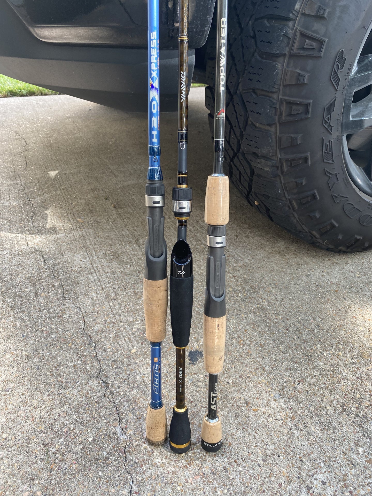 Fishing Rods, Bag, Lines, Lures, and Fishing Tools (Selling as Lot)